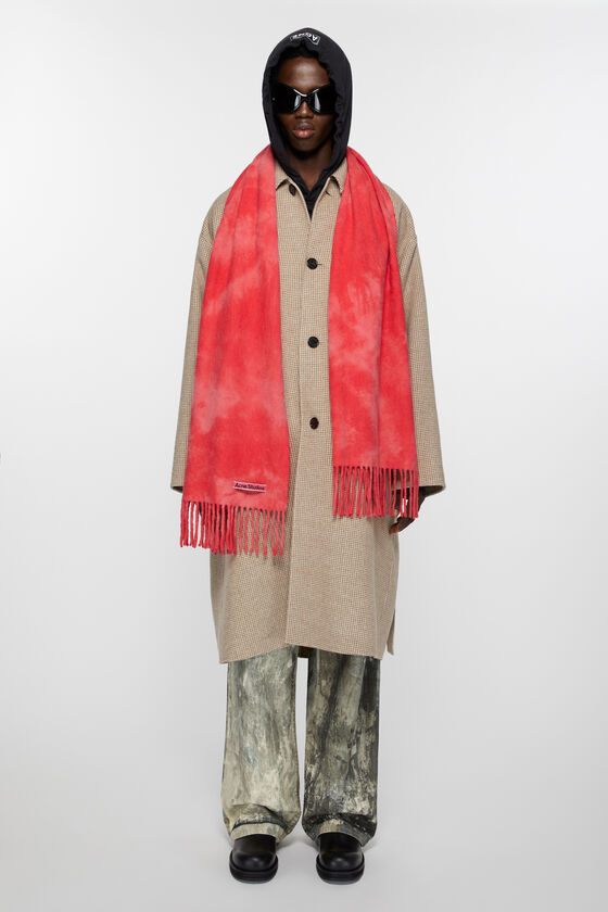 (image for) Convenient Tie-dye wool scarf - Narrow